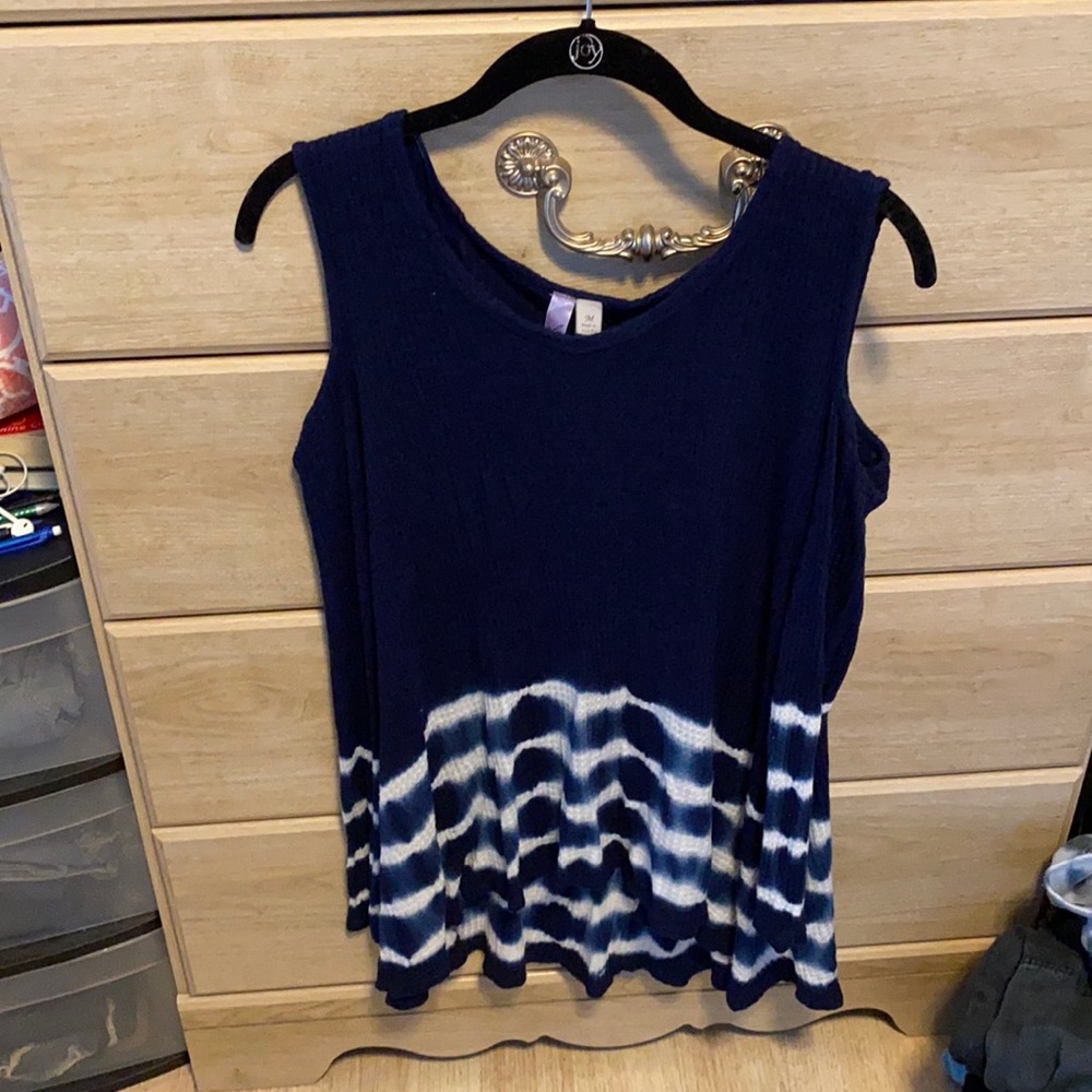 Blue Tie Dye Sweater